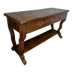 Table de drapier en noyer