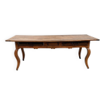 Table, drapière en noyer, xixème s. Table, drapière en noyer, xixème s.