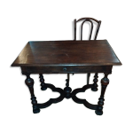Table critoire noyer 19me