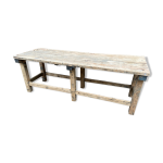 Table établi d atelier vintage 245cm Table établi d atelier vintage 245cm