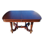 Table extensible acajou massif Table extensible acajou massif