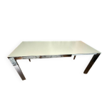 Table extensible calligaris mod�le baron en c�ramique