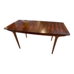Table extensible en palissandre de style scandinave, 1970 Table extensible en palissandre de style scandinave, 1970