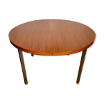 Table extensible en teck de pierre guariche edition huchers minvielle 1960
