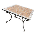 Table d'ext�rieure fer forg�