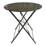 Table fer forg pliante