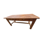 Table de ferme a 2 tiroirs 170 cm