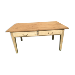 Table de ferme avec 2 tiroirs Table de ferme avec 2 tiroirs
