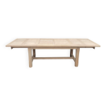 Table de ferme 2m80 en ch�ne massif avec rallonges