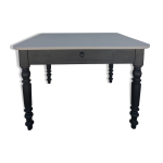 Table de ferme ancienne 1900 patin
