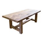 Table de ferme ancienne en chêne massif Table de ferme ancienne en chêne massif