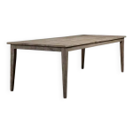 Table de ferme ancienne en chêne patiné longitudinal - 280 cm de long Table de ferme ancienne en chêne patiné longitudinal - 280 cm de long