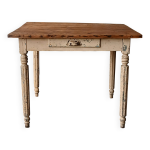 Table de ferme carre ancienne