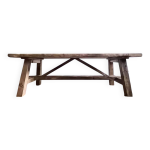 Table de ferme en ch�ne ancien tower - 300 cm de long