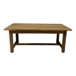 Table de ferme ch�ne massif 180cm
