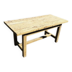 Table de ferme - chne massif