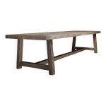 Table de ferme en ch�ne massif founder - 250 cm