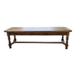 Table de ferme drapière chêne massif 2m5 xl Table de ferme drapière chêne massif 2m5 xl