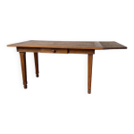 Table de ferme extensible en chêne Table de ferme extensible en chêne