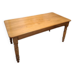 Table de ferme en merisier massif d'�poque 19�me - 1m60