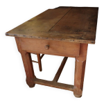 Table de ferme en merisier xixe sicle