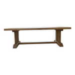 Table de ferme monastre chne massif 240cm xl