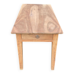 Table de ferme r�nov�e en ch�ne massif du 18�me avec tiroir 150cm