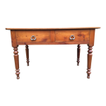 Table de ferme de style louis philippe en merisier massif
