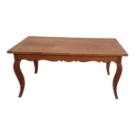 Table de ferme style louis xv en merisier
