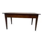 Table de ferme de style en merisier xix sicle
