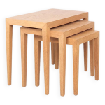 Tables gigognes en chne clair severin hansen