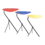 Tables gigognes michel buffet hommage à calder modèle « knot » 1950 Tables gigognes michel buffet hommage à calder modèle « knot » 1950