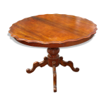 Table - guridon en noyer du xix sicle