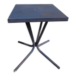 Table guridon tolix bleu