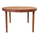 Table harry ostergaard ronde extensible teck 1960 estampill�e