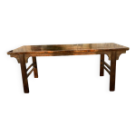 Table haute chinoise d poque 19e en bois vernis