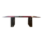 Table en htre noir design italien