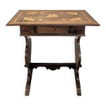 Table italienne en marqueterie xixme