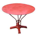 Table de jardin bistrot ancienne fonte art dco