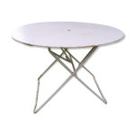 Table de jardin en fer