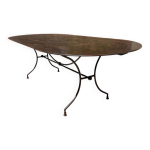 Table de jardin en fer forg 250 cm