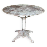 Table jardin fonte fer ancienne art - deco