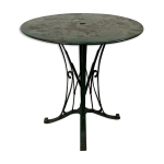 Table de jardin , guéridon extérieur en fer forgé Table de jardin , guéridon extérieur en fer forgé