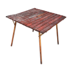 Table de jardin pliable années 60 Table de jardin pliable années 60