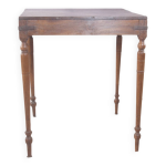 Table de jeu, d'appoint en teck birman Table de jeu, d'appoint en teck birman