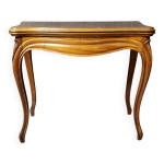 Table a jeux style louis xv en acajou vers 1850 Table a jeux style louis xv en acajou vers 1850