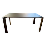 Table kartell - four rectangular - ferruccio laviani - couleur: noir / noir Table kartell - four rectangular - ferruccio laviani - couleur: noir / noir