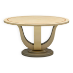 Table laqu�e imitation marbre de jean claude mahey, france, ann�es 1970