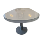 Table ligne roset blanche laque