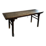 Table longue console haute chinoise